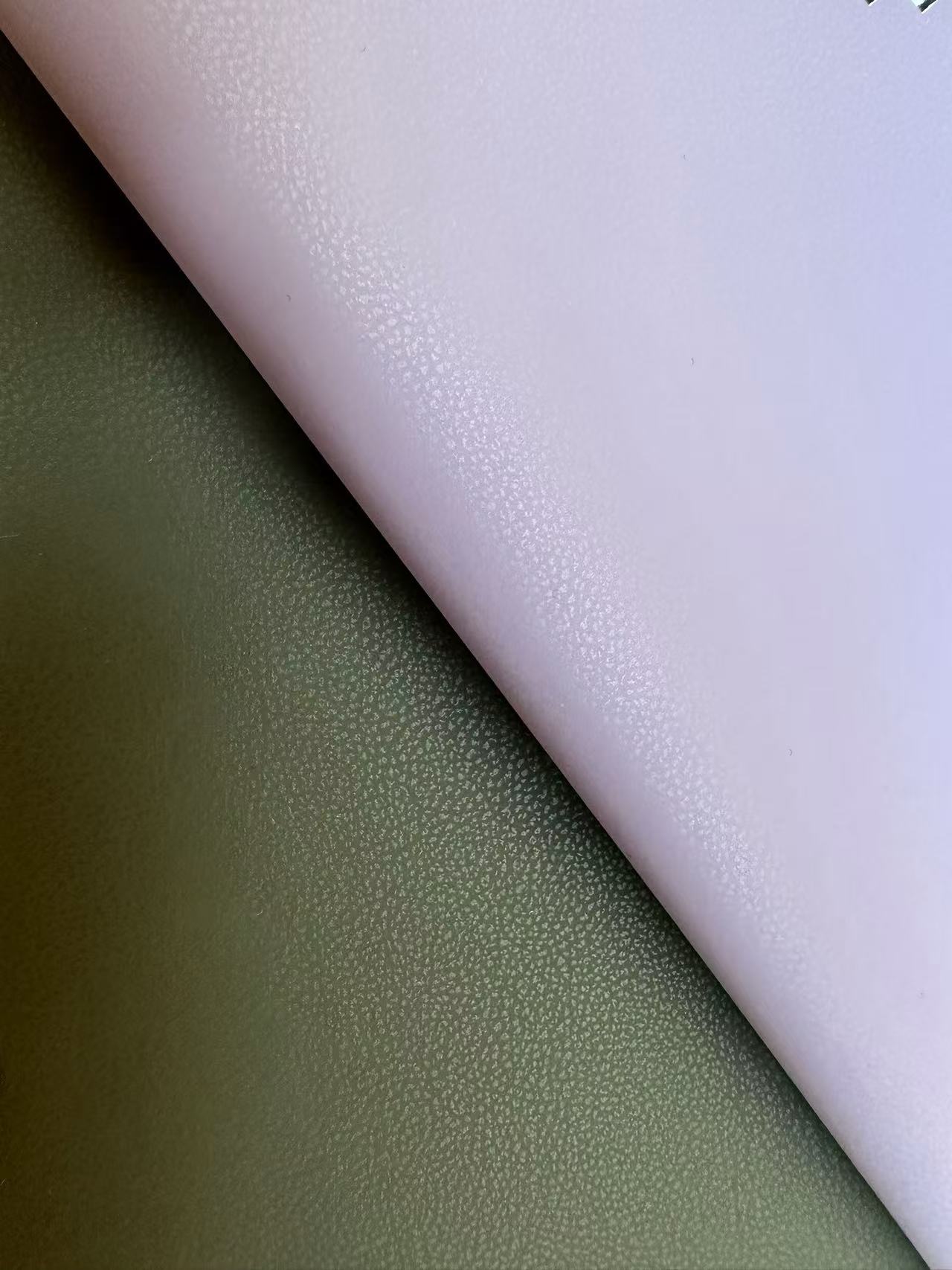 2024 Hot Selling Waterproof PU Face Cotton Back Leather Fabric Portfolio Faux Leather Fabric